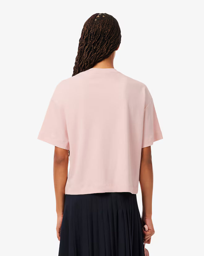 Camiseta Landscape Con Cocodrilo Estampado Fit Relax