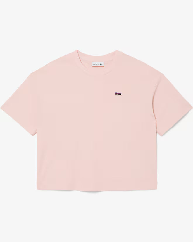 Camiseta Landscape Con Cocodrilo Estampado Fit Relax