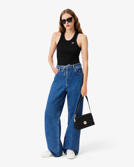 Camiseta Sin Mangas De Algodón Slim Fit