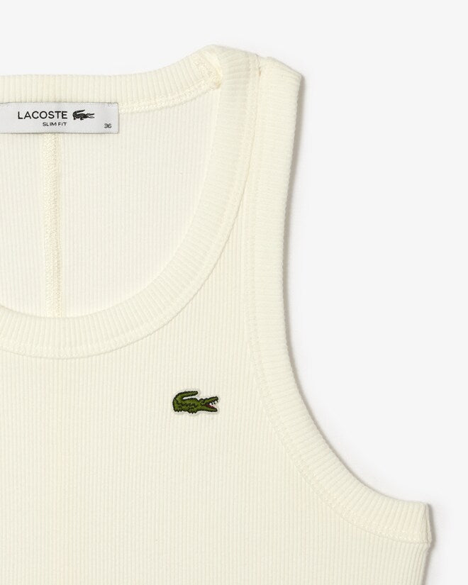 Camiseta Sin Mangas De Algodón Slim Fit