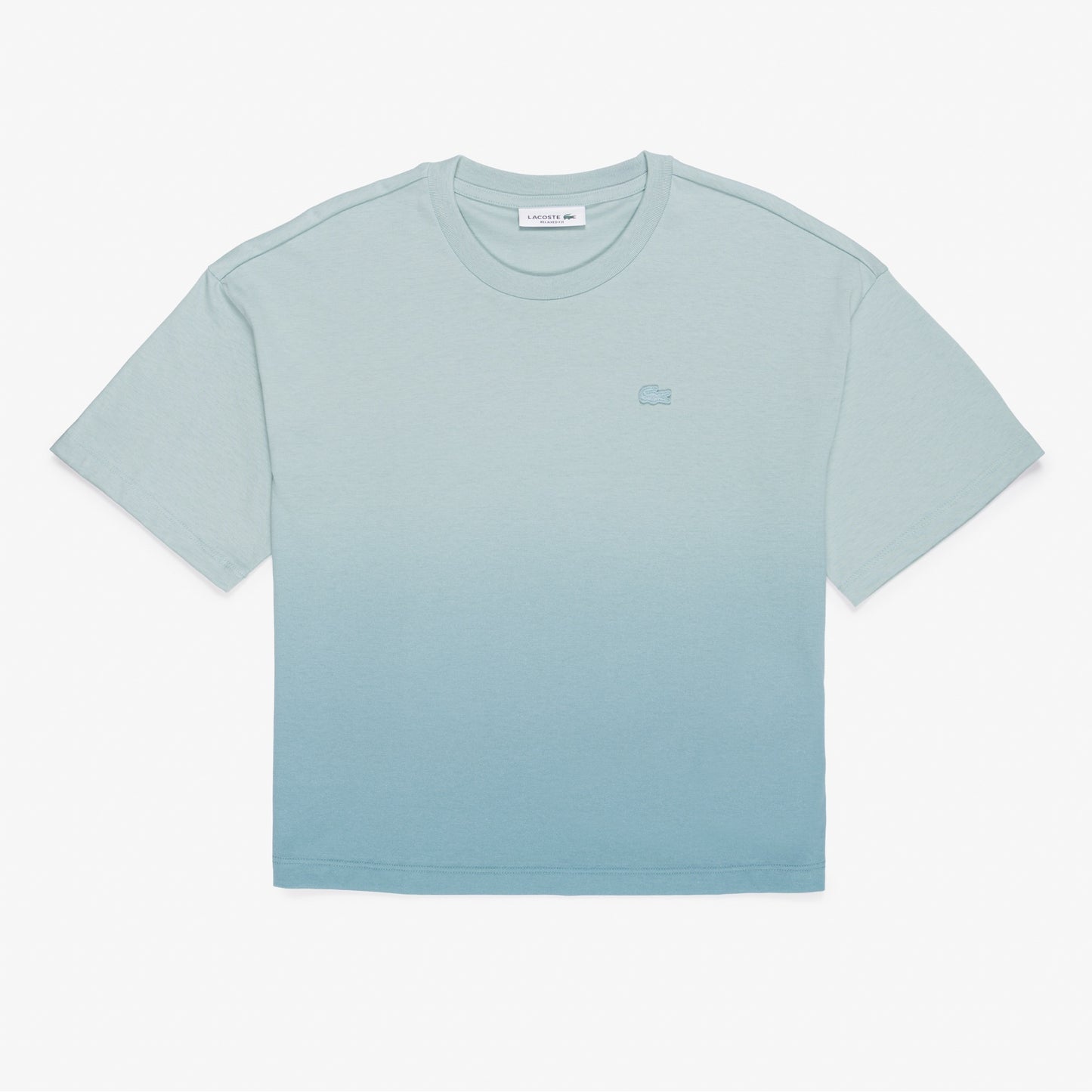 Camiseta De Algodón Degradé Fit Relax