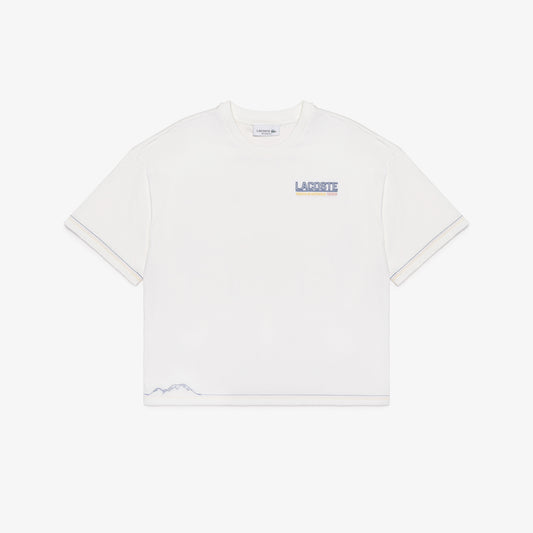 Camiseta De Punto Holgada Para Mujer