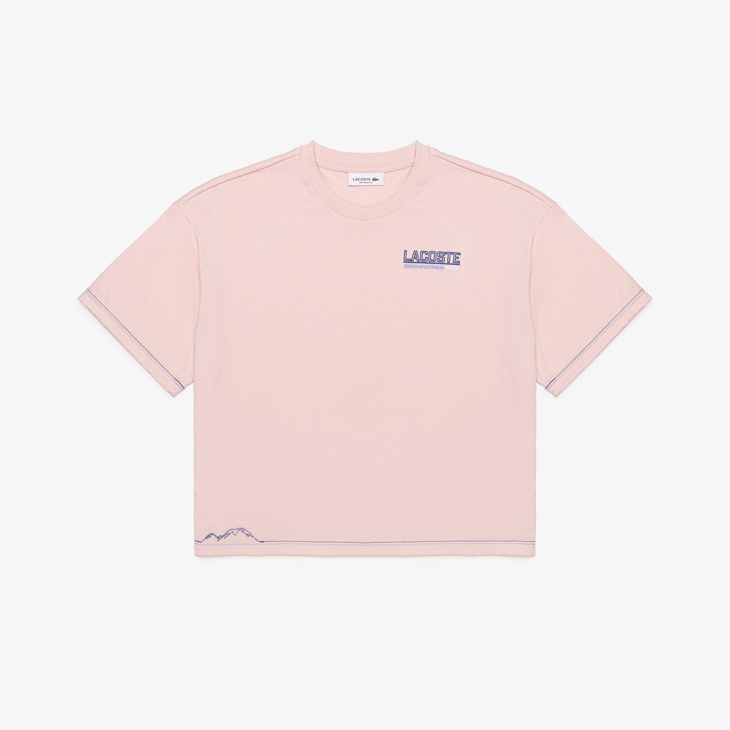 Camiseta De Punto Holgada Para Mujer
