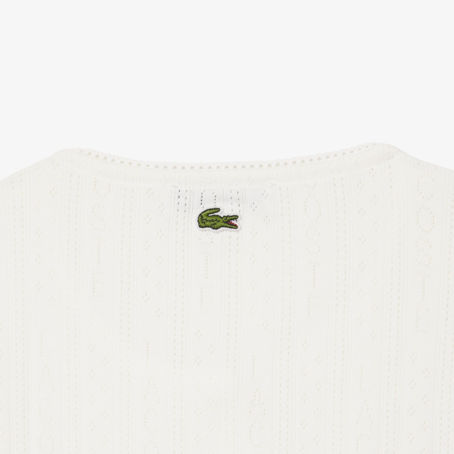 Chaqueta De Punto Pointelle De Corte Ajustado