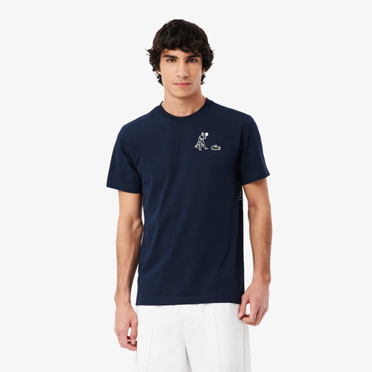 Camiseta De Tenis Estampada Ultra Dry