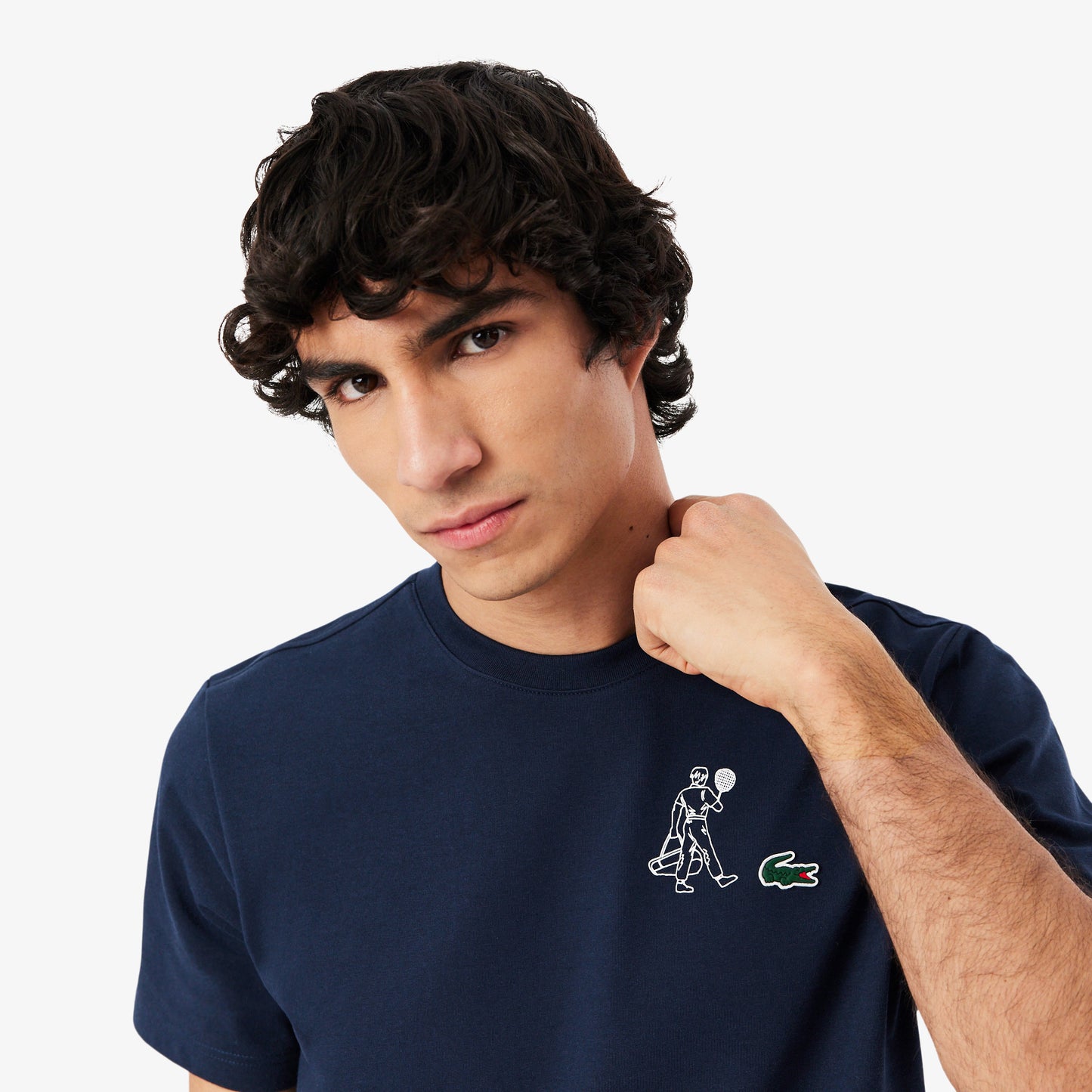 Camiseta De Tenis Estampada Ultra Dry