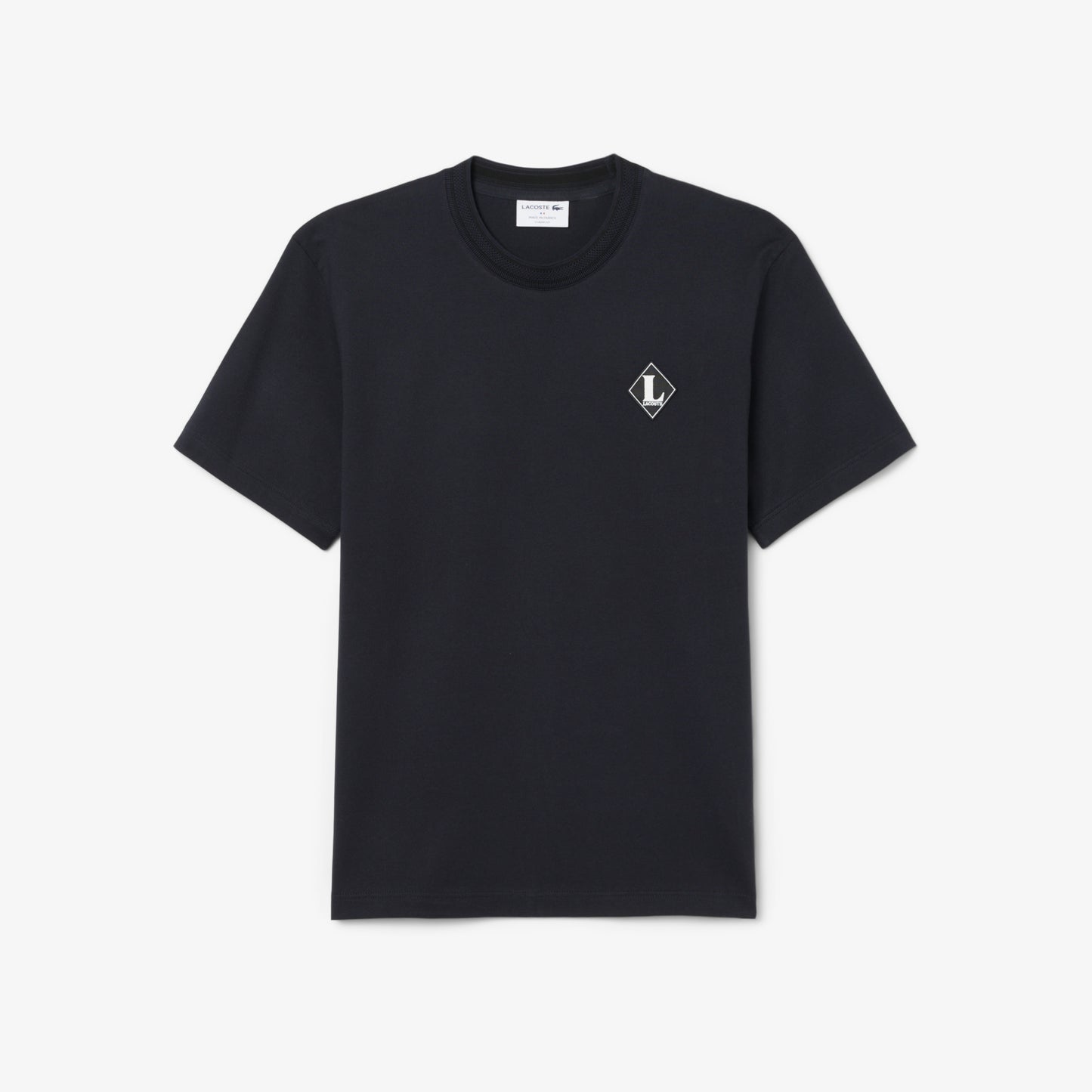 Camiseta Con Insignia En Contraste Fabricada En Francia