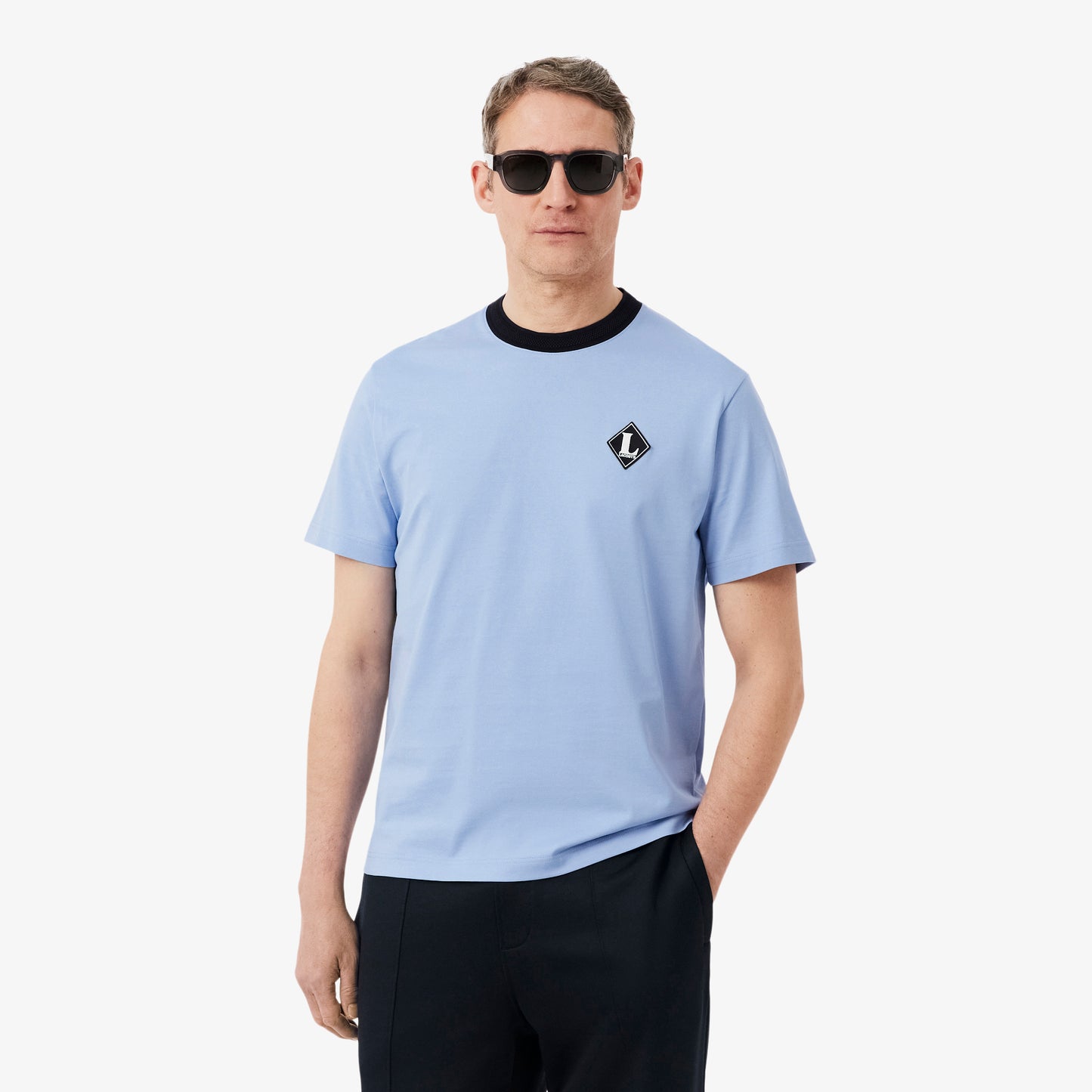 Camiseta Con Insignia En Contraste Fabricada En Francia