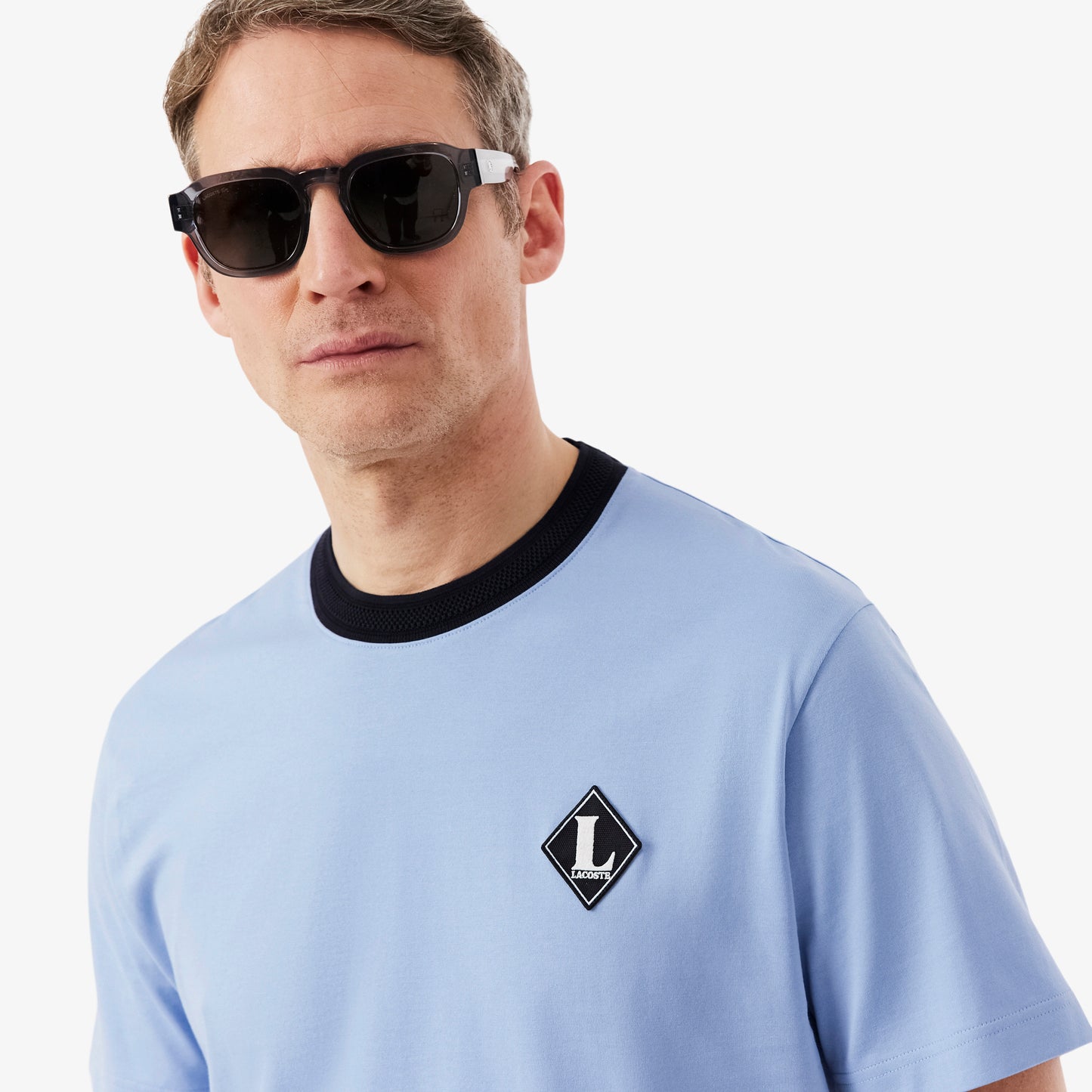 Camiseta Con Insignia En Contraste Fabricada En Francia