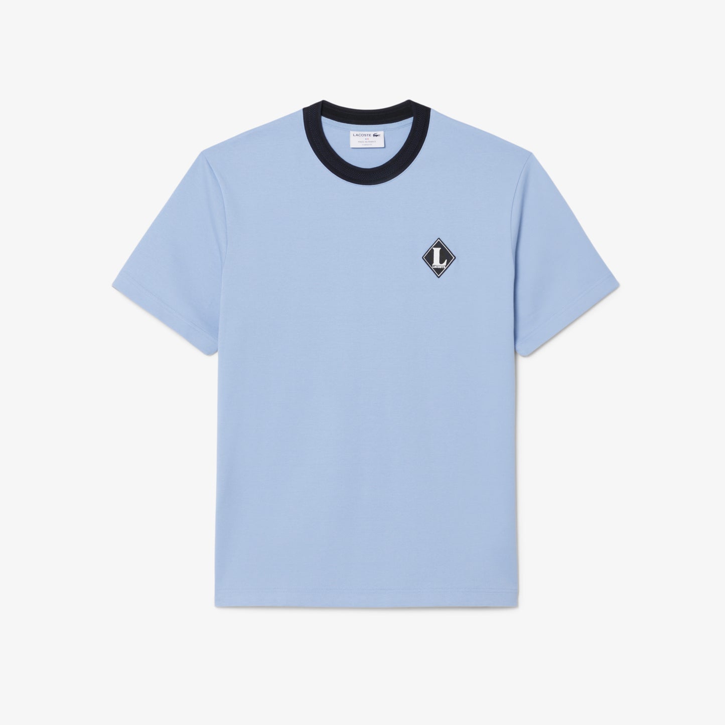 Camiseta Con Insignia En Contraste Fabricada En Francia