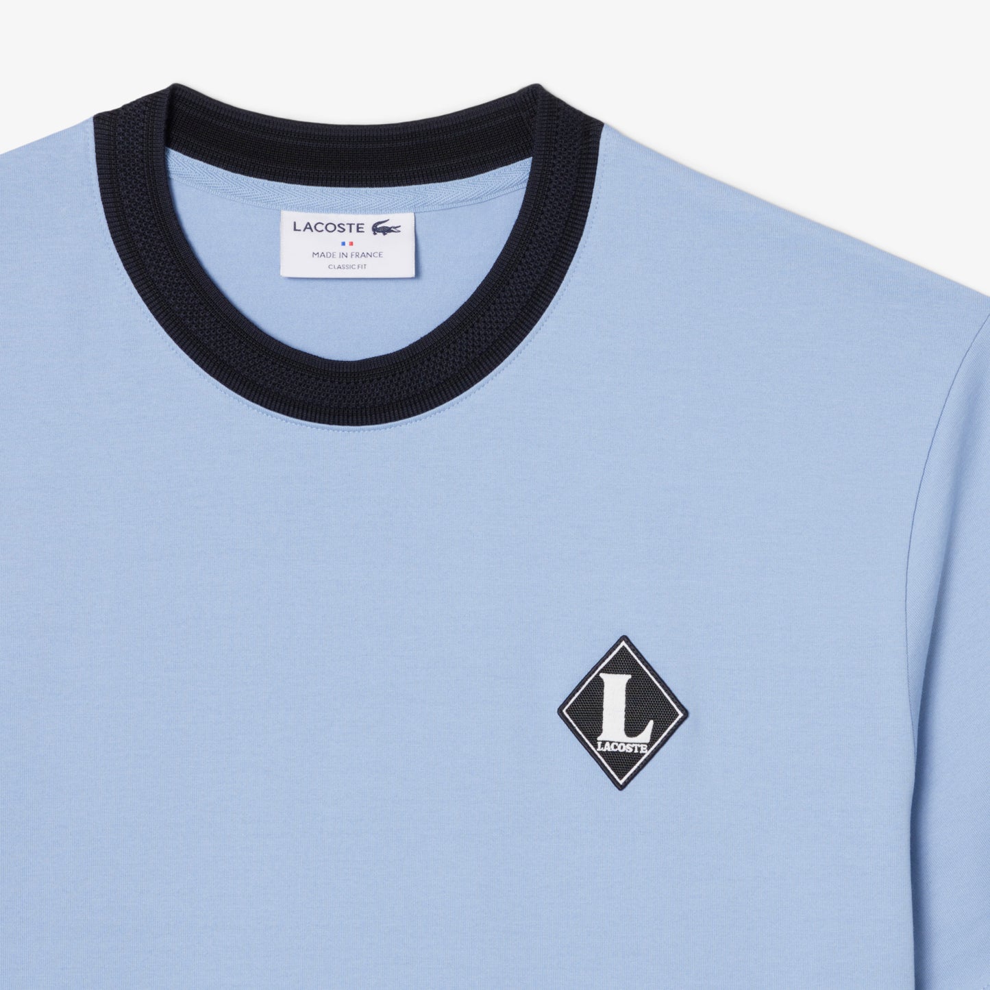 Camiseta Con Insignia En Contraste Fabricada En Francia