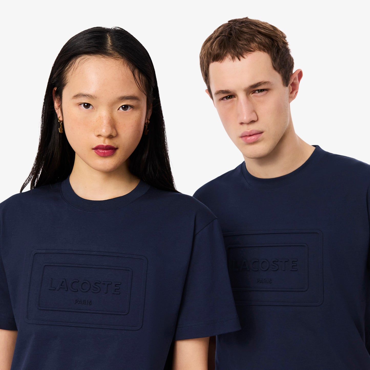 Camiseta De Algodón Grueso Bordado