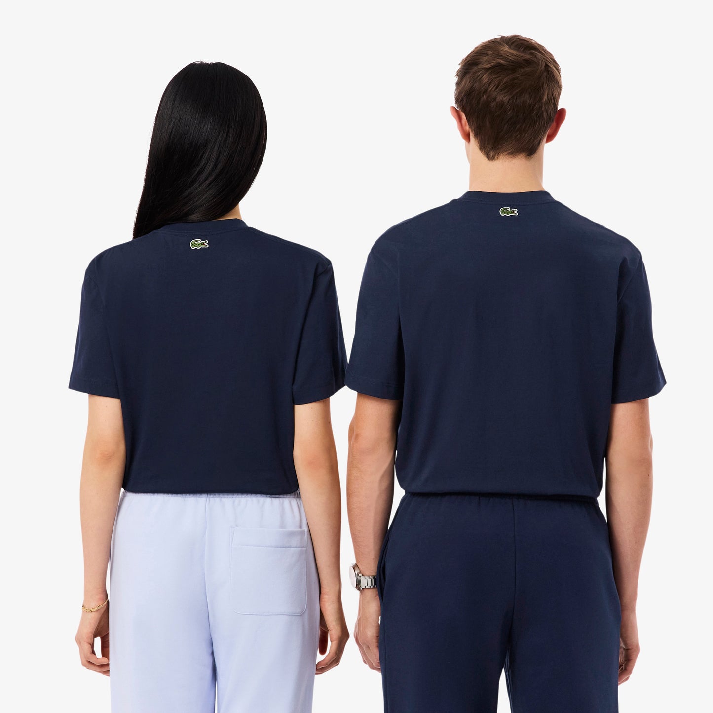 Camiseta De Algodón Grueso Bordado