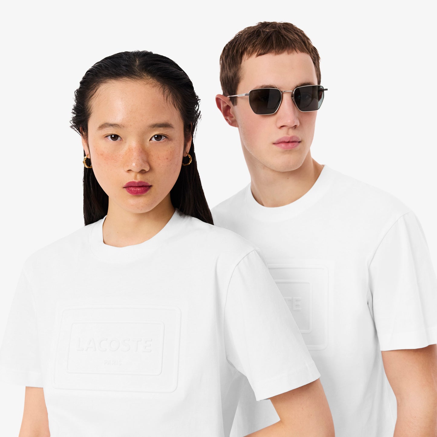 Camiseta De Algodón Grueso Bordado