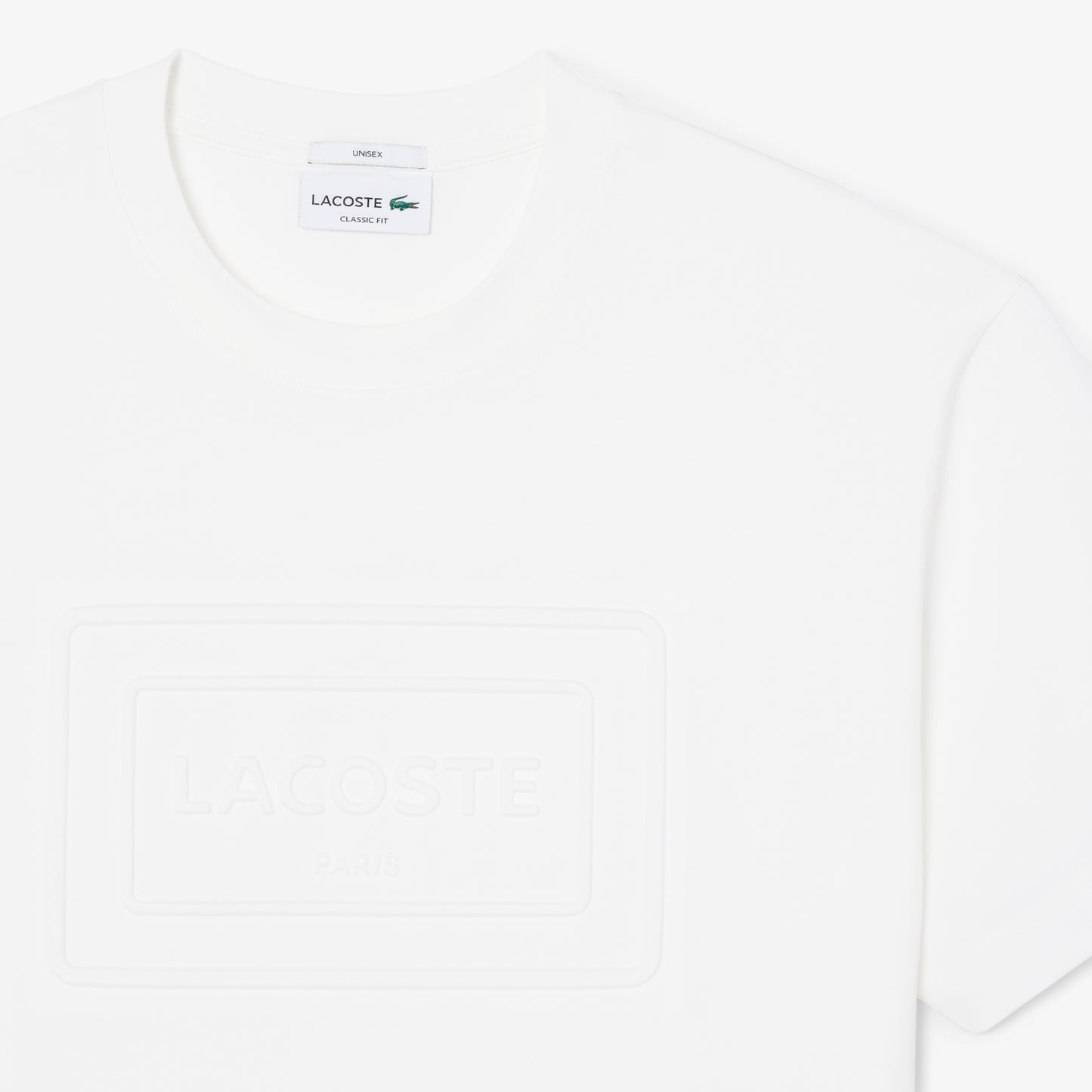 Camiseta De Algodón Grueso Bordado
