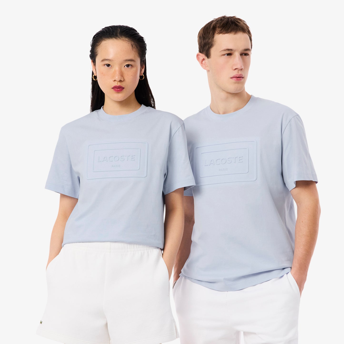 Camiseta De Algodón Grueso Bordado