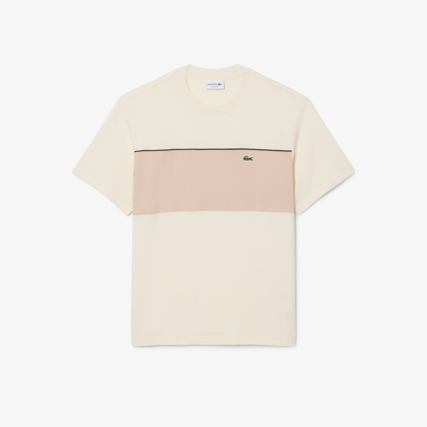Camiseta De Algodón Con Bloques De Color