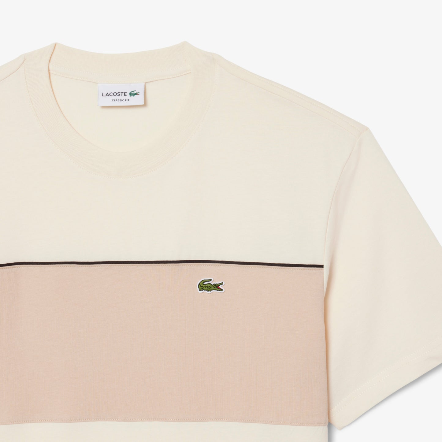 Camiseta De Algodón Con Bloques De Color