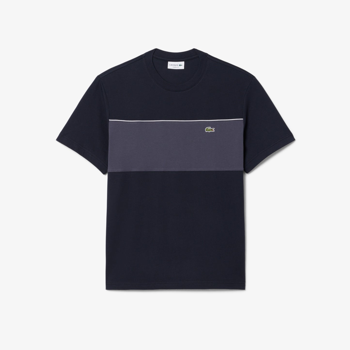 Camiseta De Algodón Con Bloques De Color