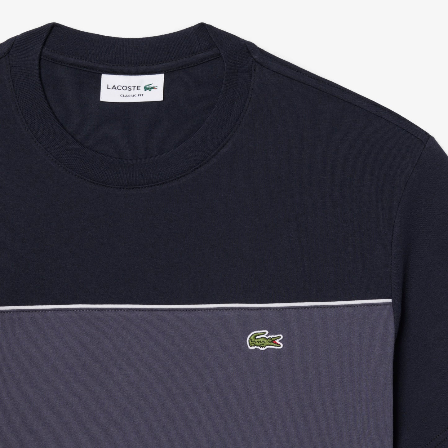 Camiseta De Algodón Con Bloques De Color