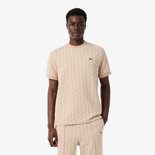 Camiseta De Jacquard Con Monograma