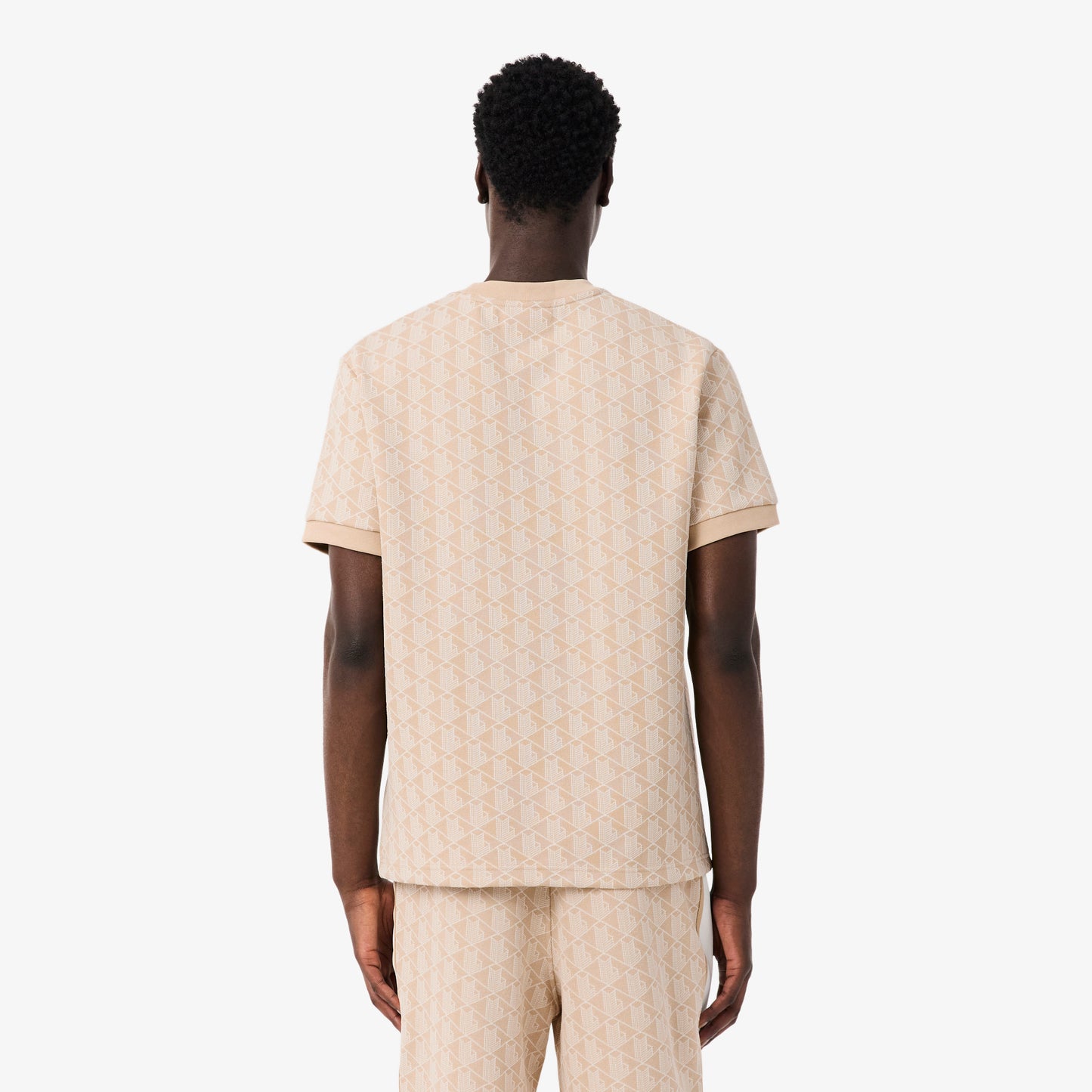 Camiseta De Jacquard Con Monograma
