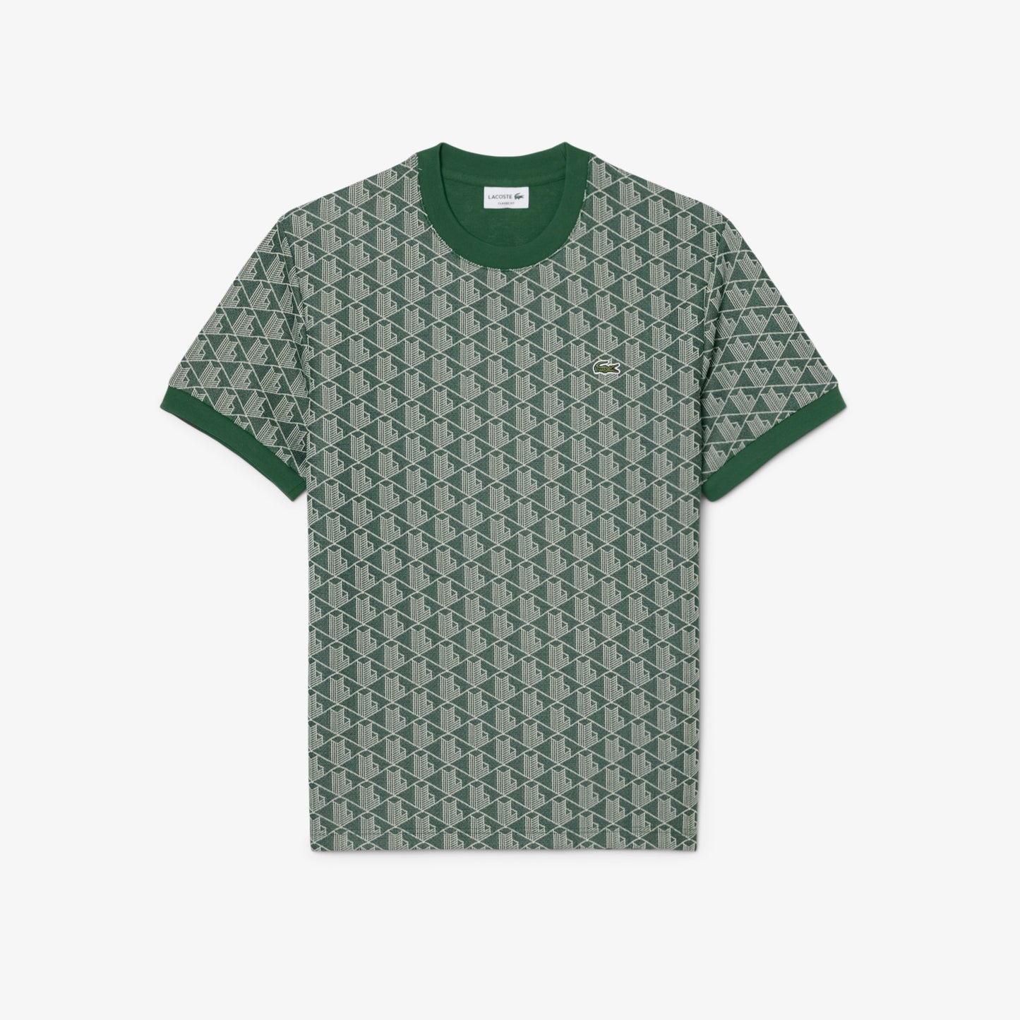 Camiseta De Jacquard Con Monograma
