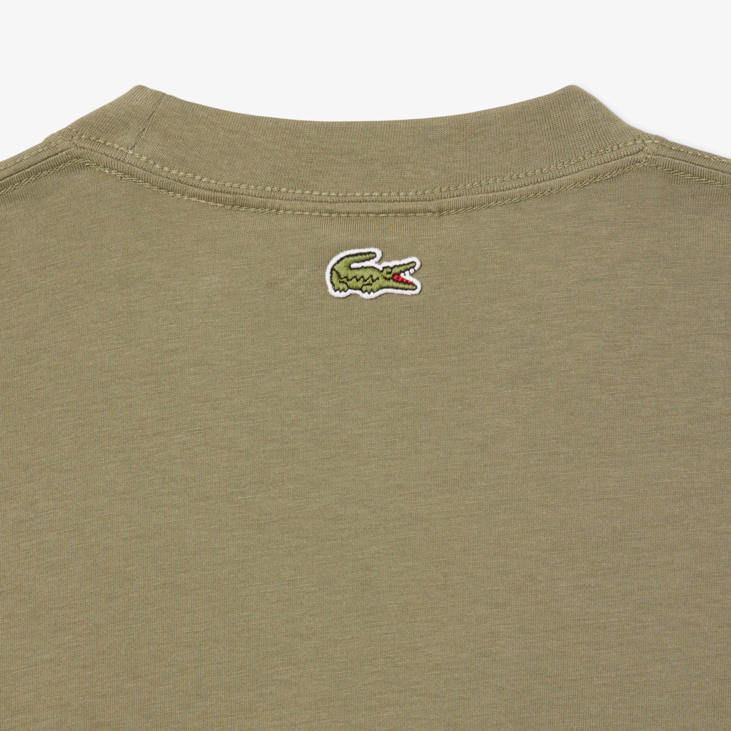 Camiseta De Algodón De Fit Clásico Con Estampado