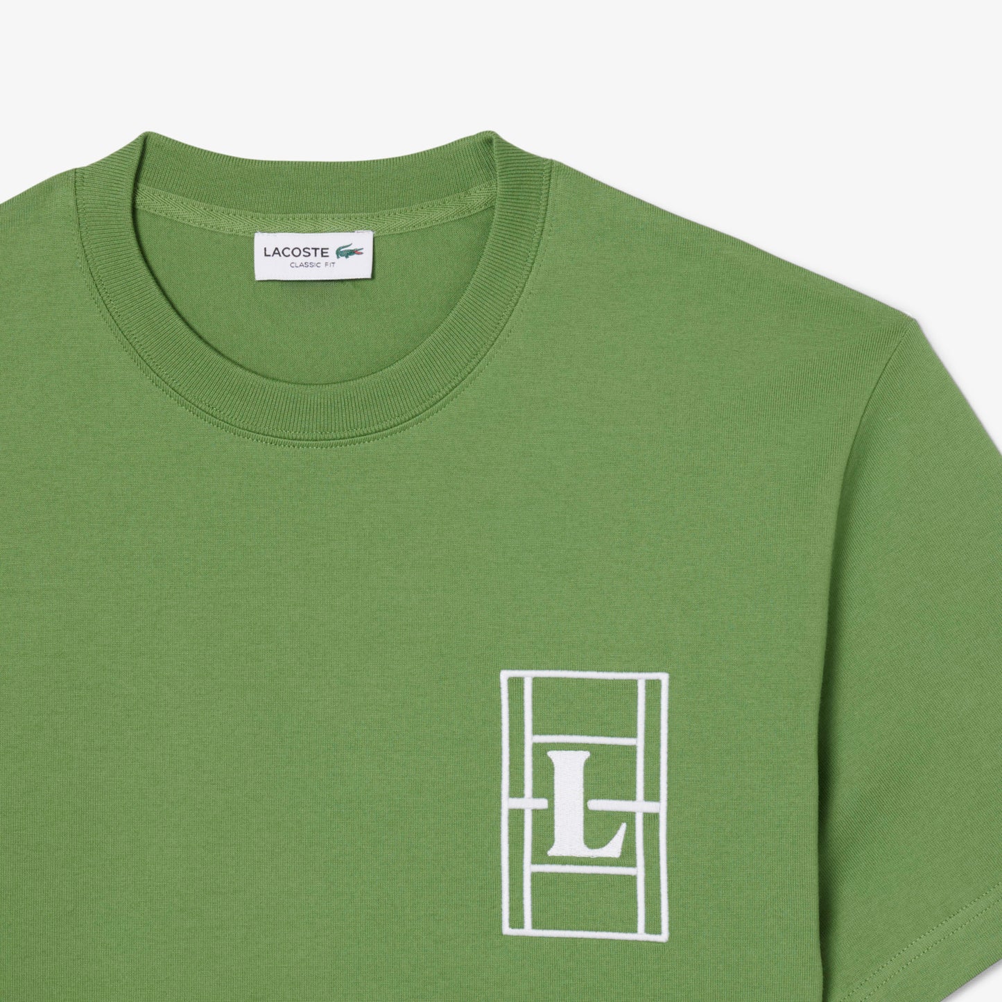 Camiseta De Punto Jersey Grueso Con Bordado