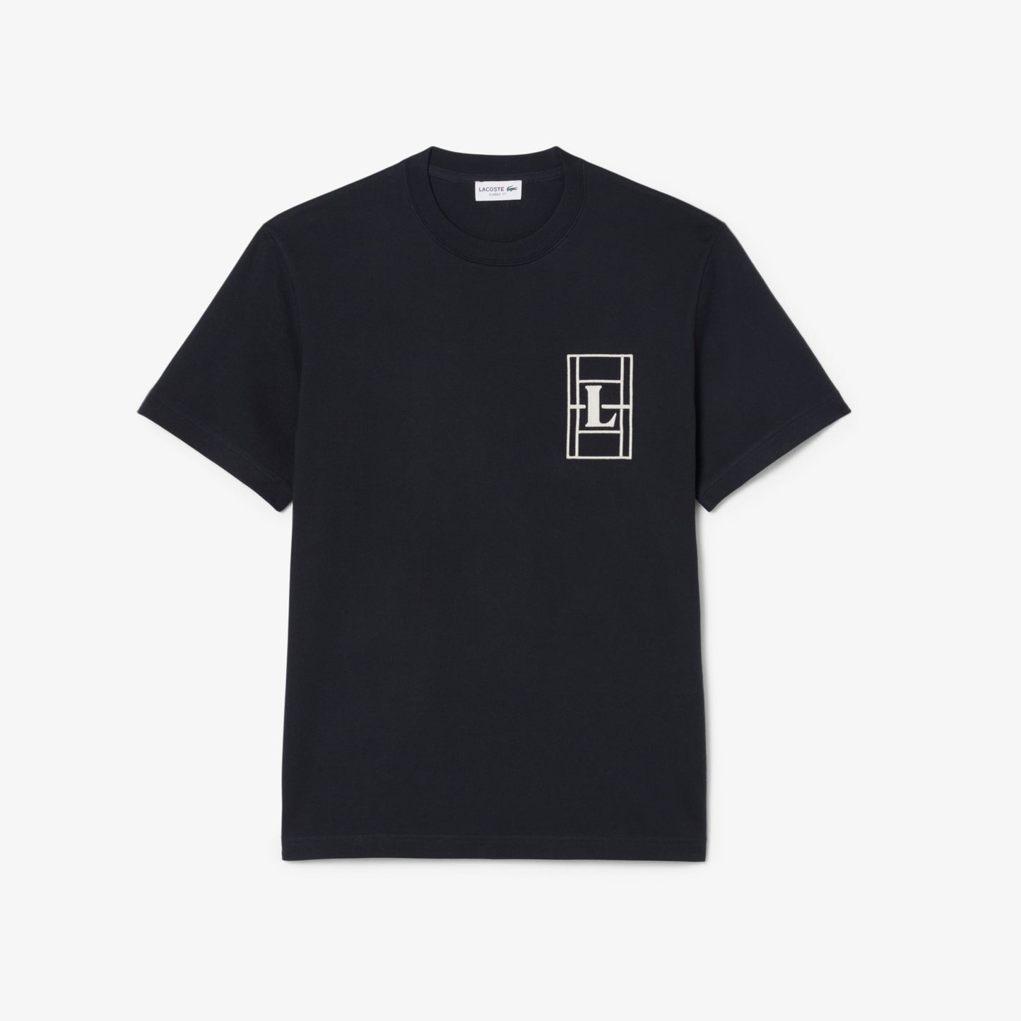 Camiseta De Punto Jersey Grueso Con Bordado