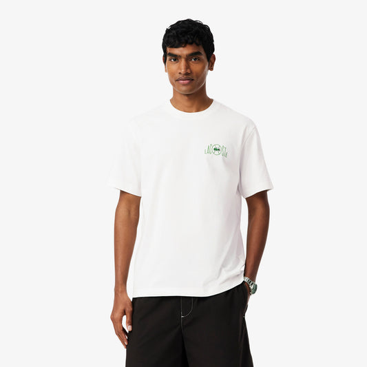 Camiseta De Algodón Estampada