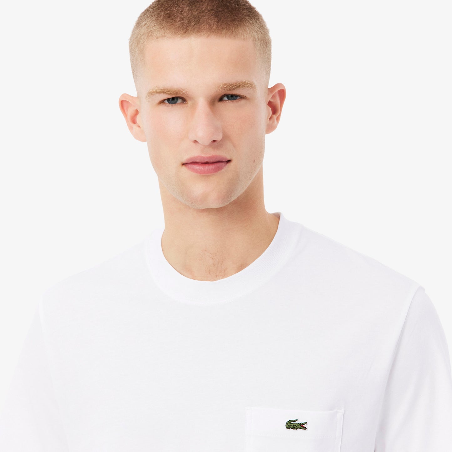 Camiseta De Algodón Con Bolsillo