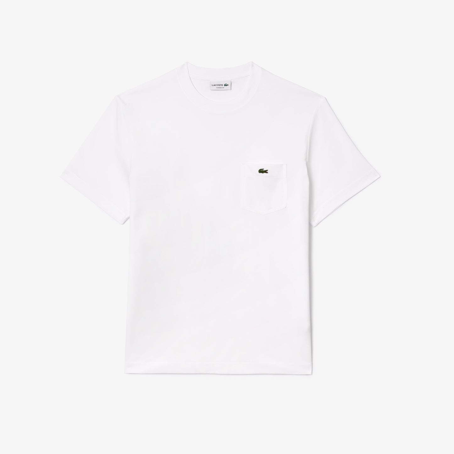 Camiseta De Algodón Con Bolsillo