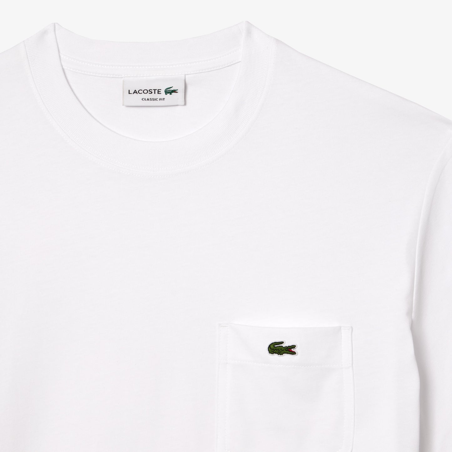 Camiseta De Algodón Con Bolsillo