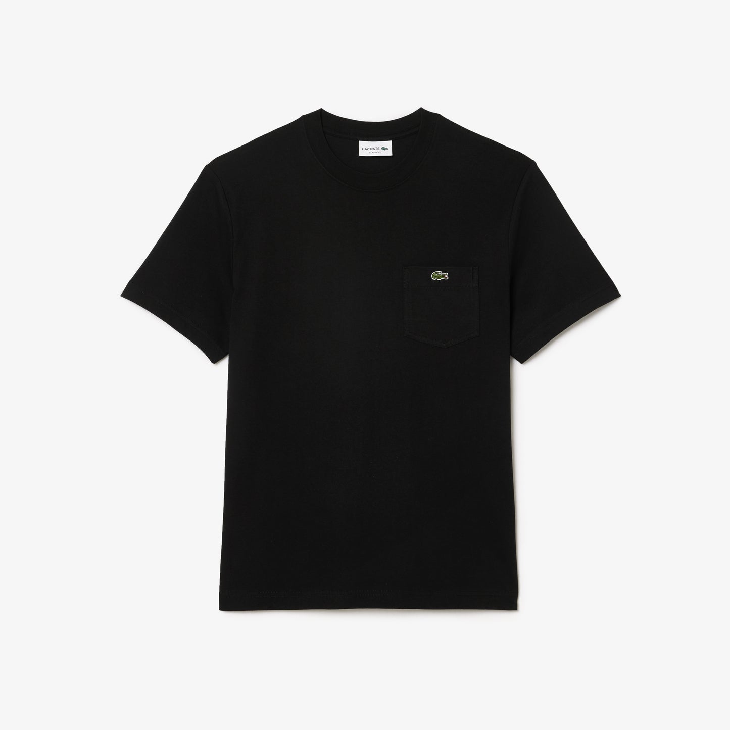 Camiseta De Algodón Con Bolsillo