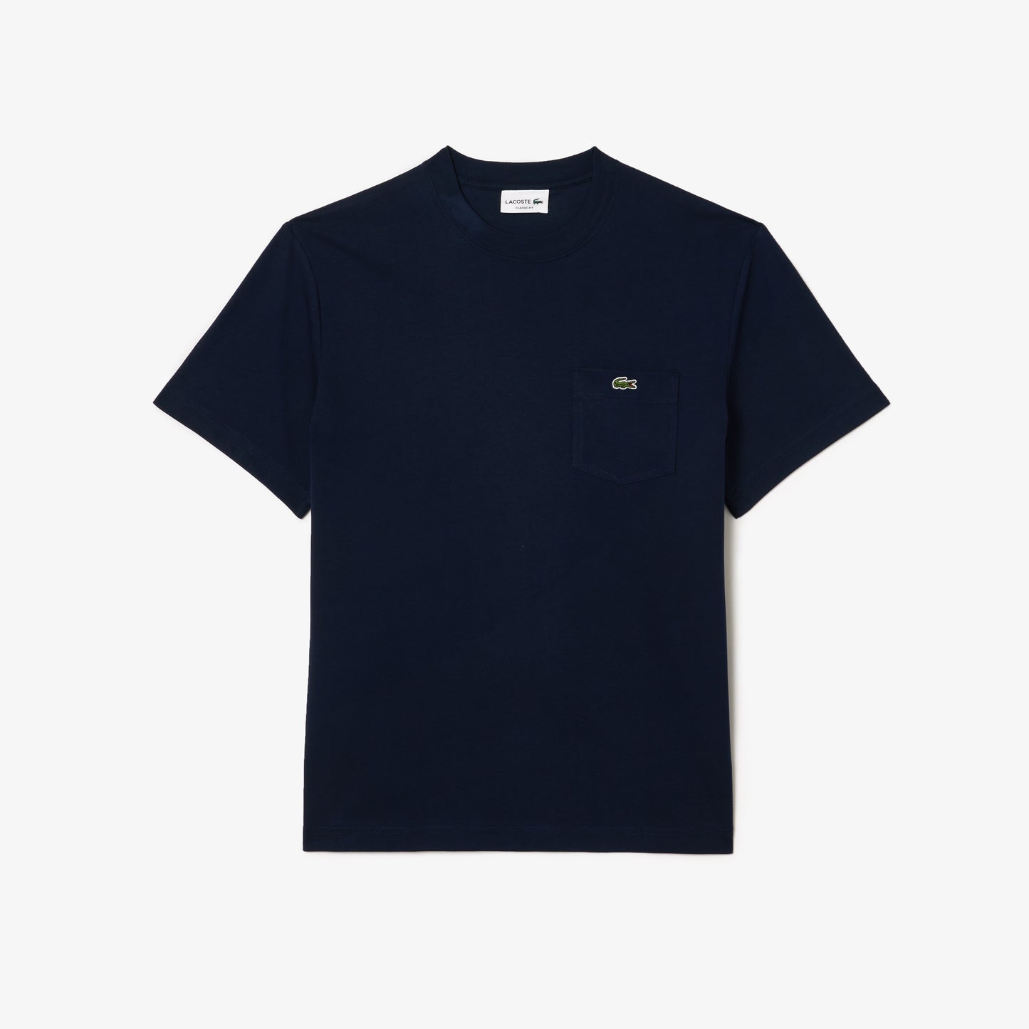 Camiseta De Algodón Con Bolsillo