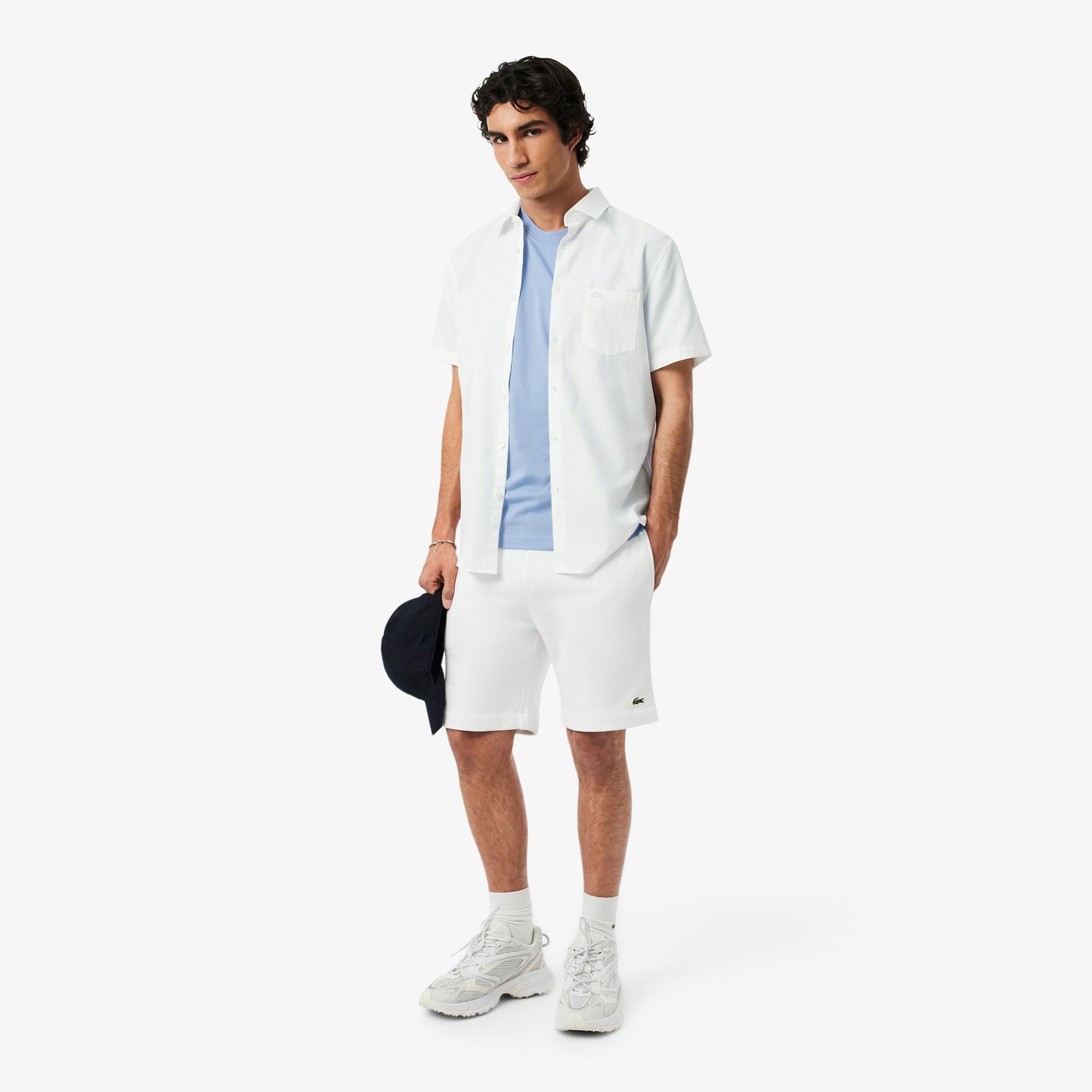 Camiseta De Algodón Con Bolsillo