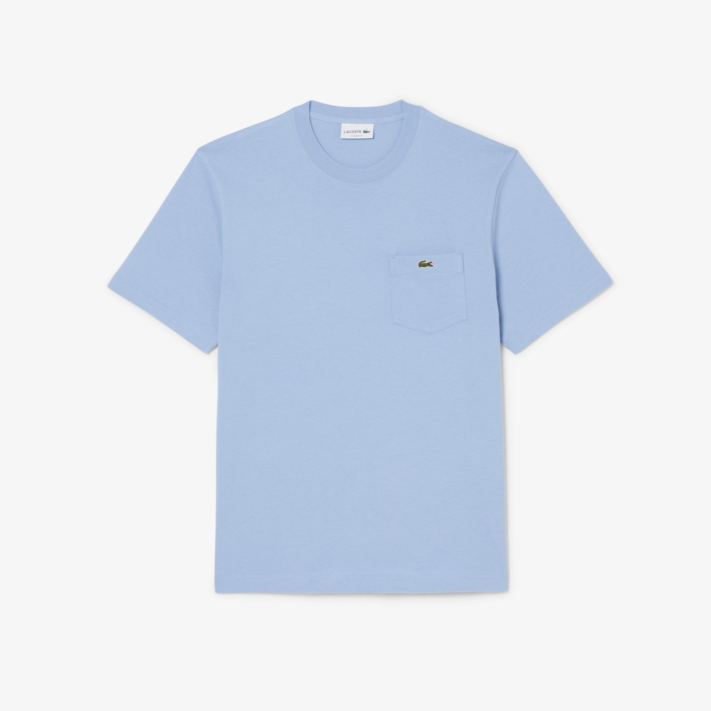 Camiseta De Algodón Con Bolsillo