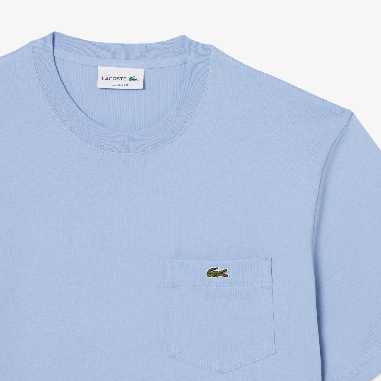 Camiseta De Algodón Con Bolsillo
