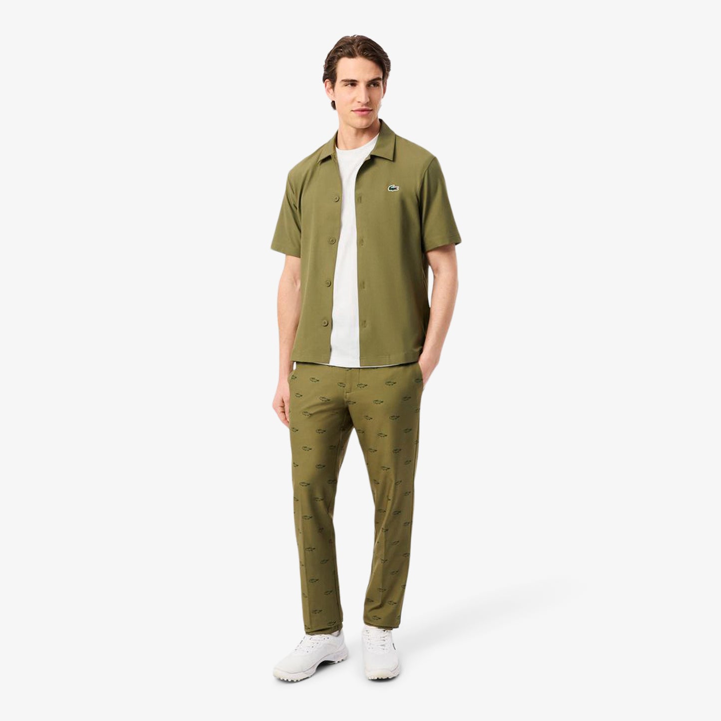 Camiseta De Golf Estampada Fit Relax