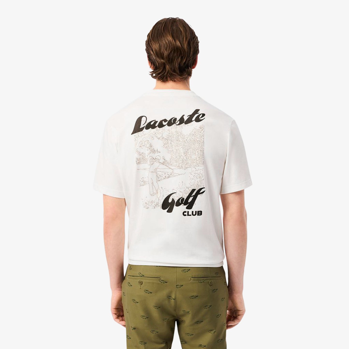 Camiseta De Golf Estampada Fit Relax