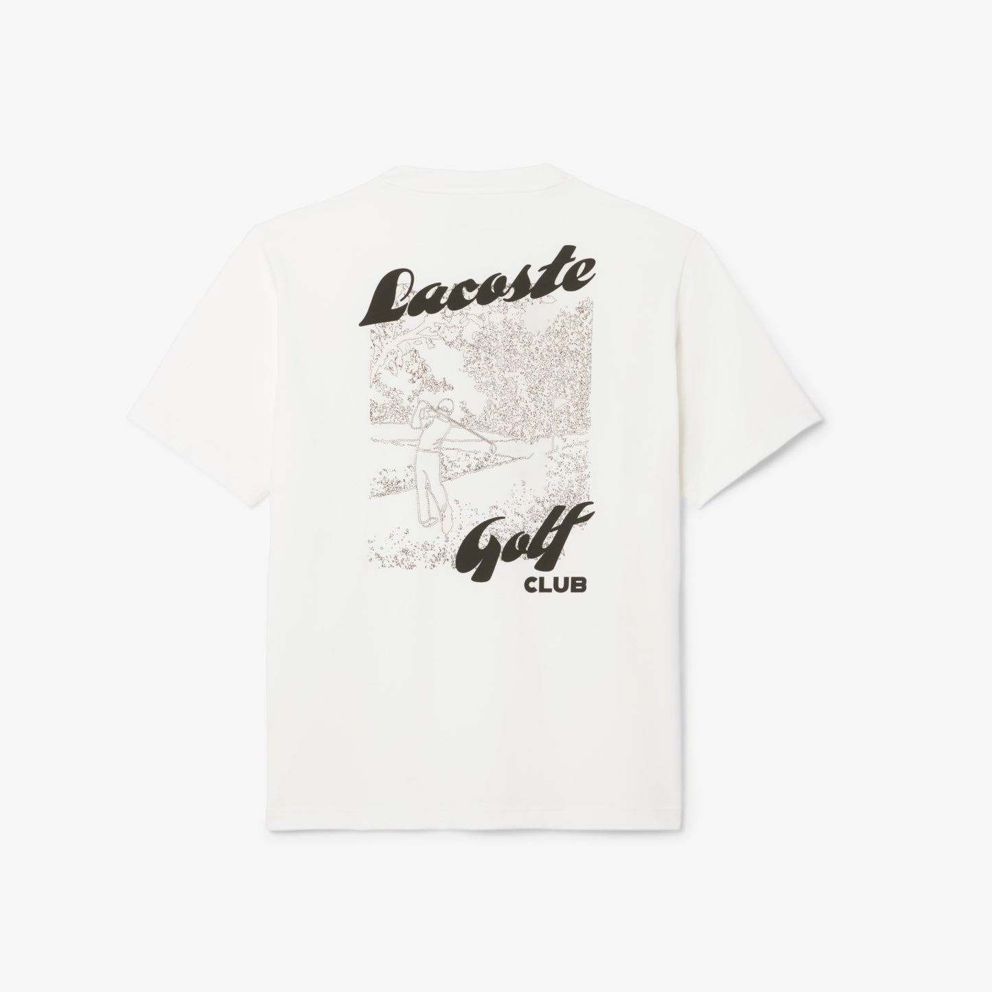 Camiseta De Golf Estampada Fit Relax