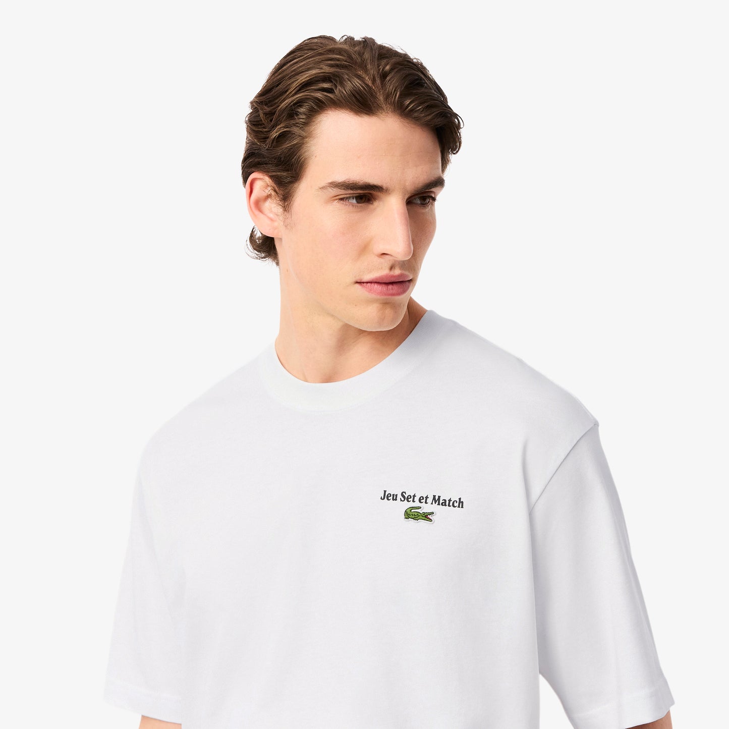 Camiseta De Algodón Pesado Oversized Estampada