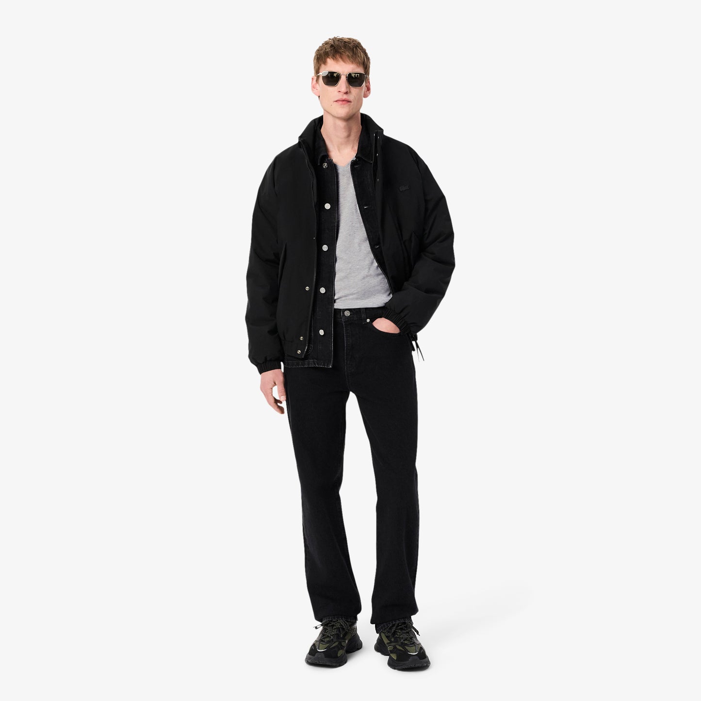 Camiseta De Algodón Pima Con Cuello En V