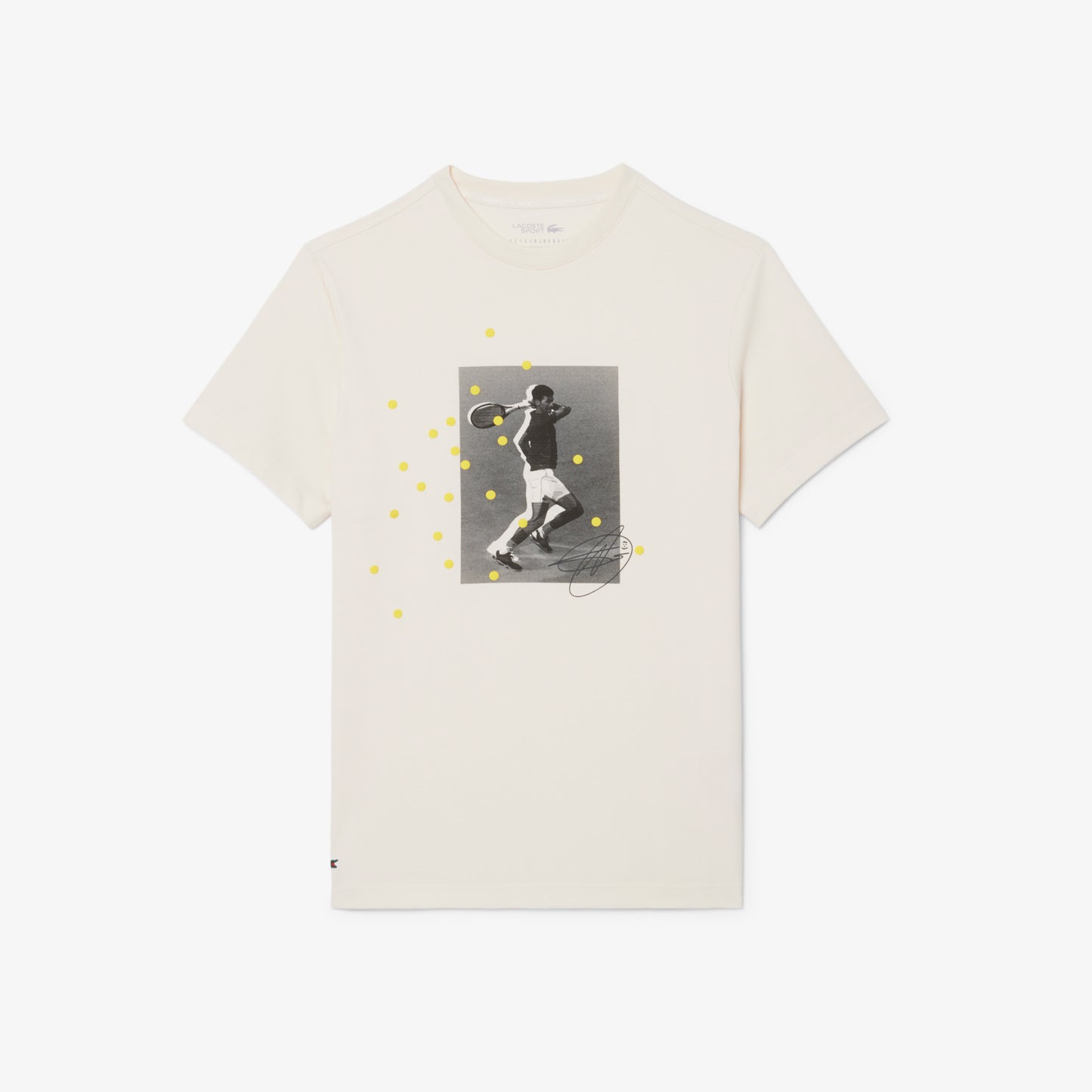 Camiseta Gráfica Lacoste Tennis X Novak Djokovic