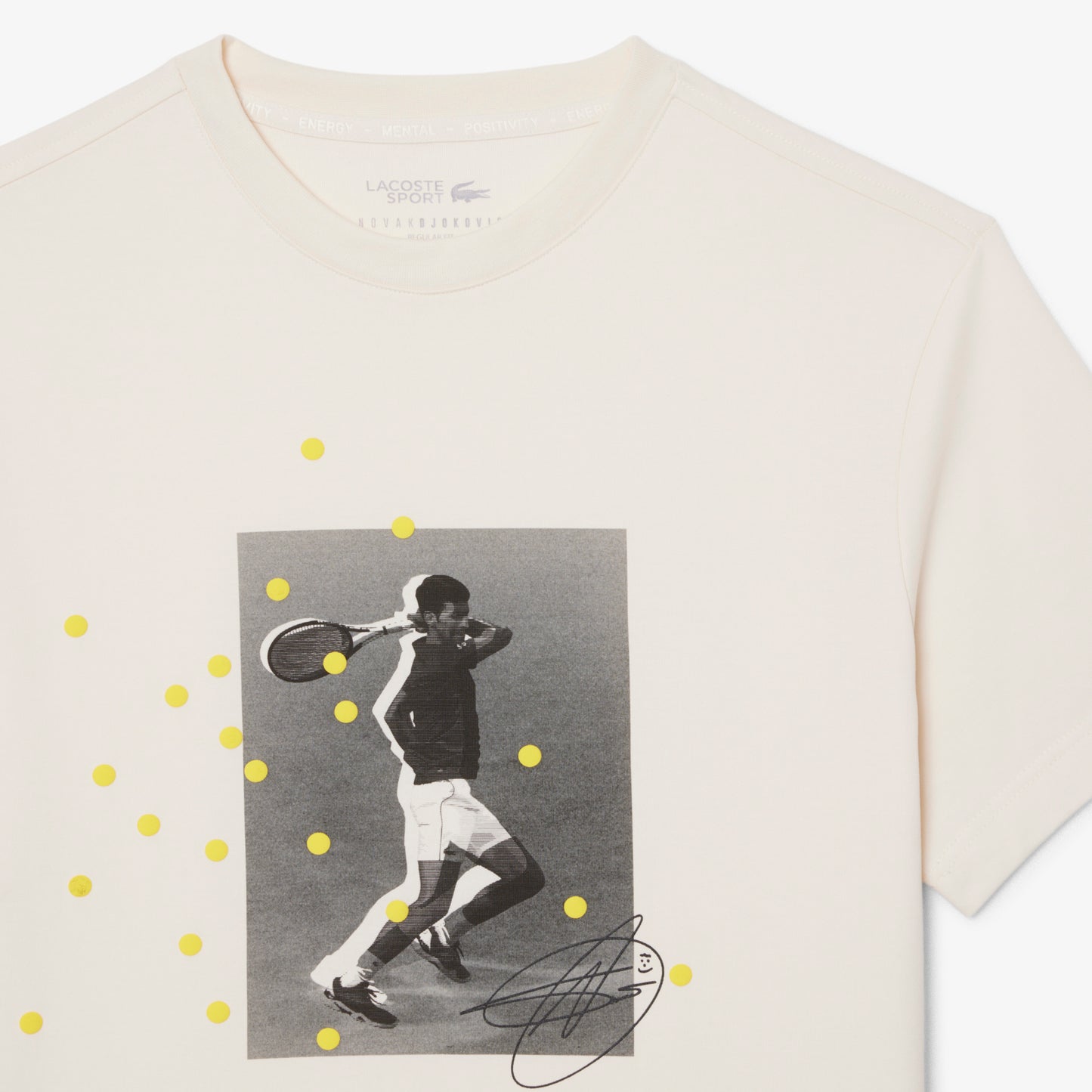 Camiseta Gráfica Lacoste Tennis X Novak Djokovic
