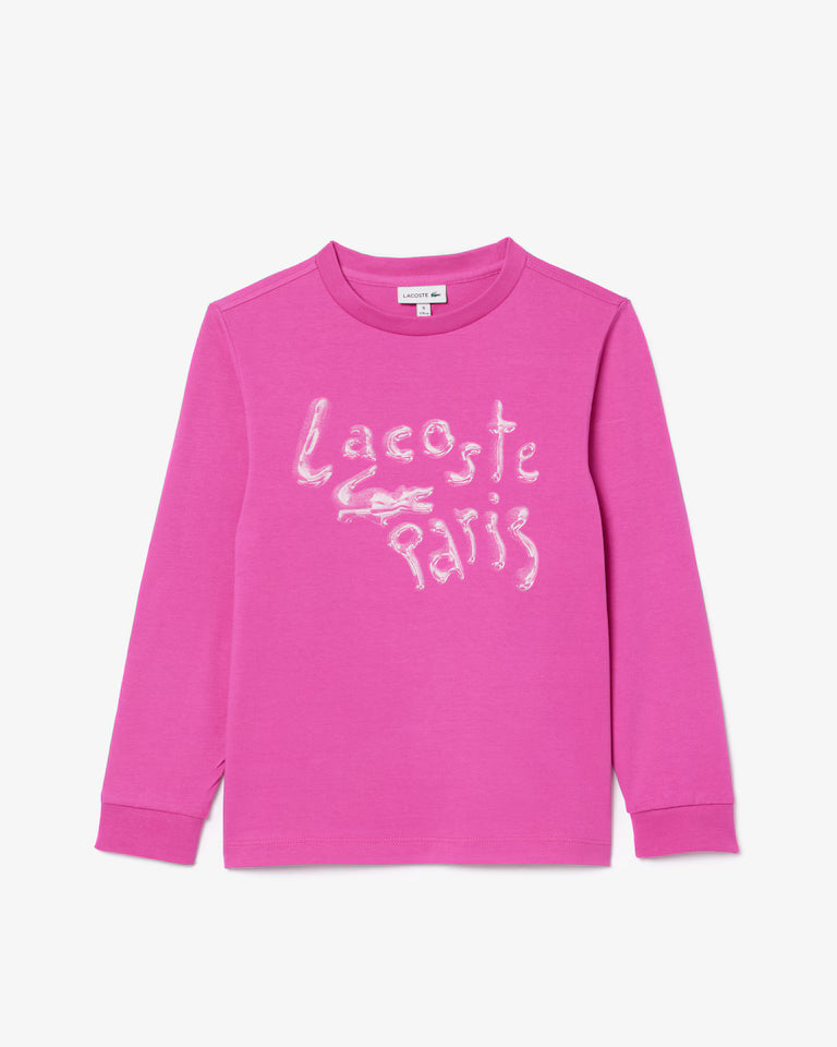 Camiseta De Algodón Pesado Manga Larga