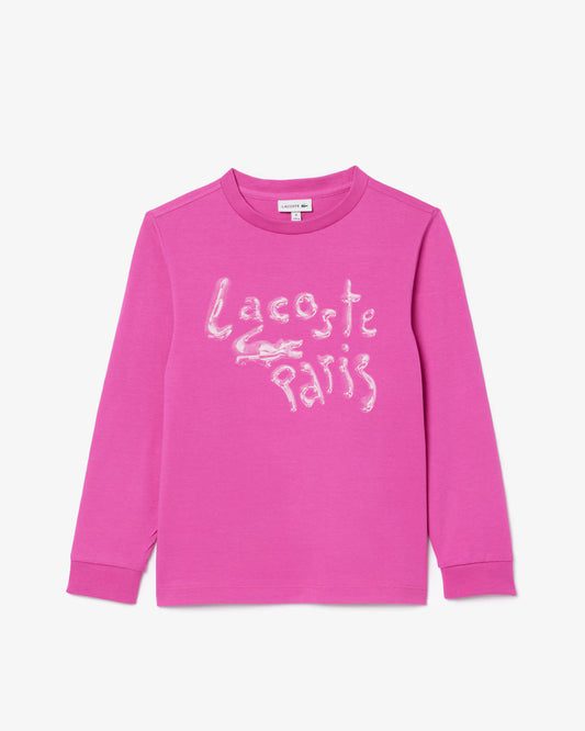 Camiseta De Algodón Pesado Manga Larga