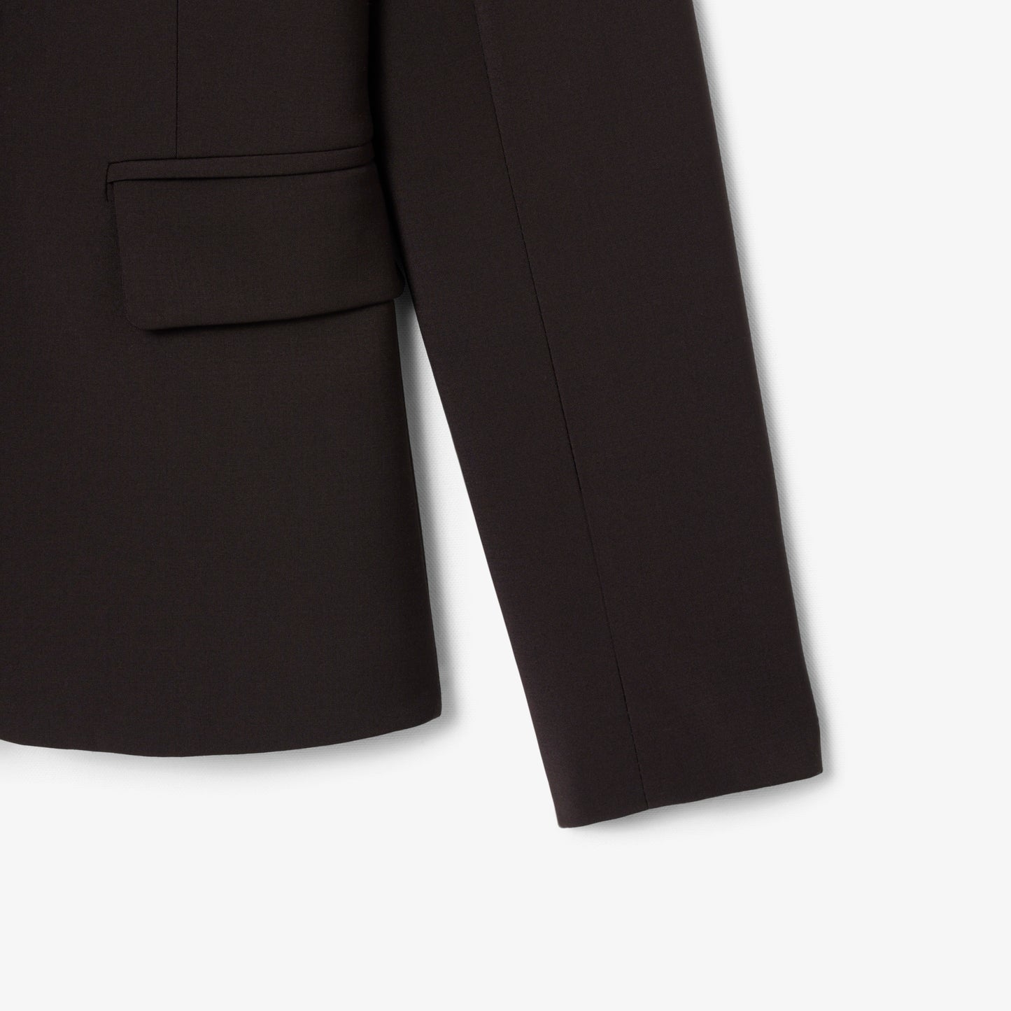 Blazer Con Logo Bordado Al Cuerpo