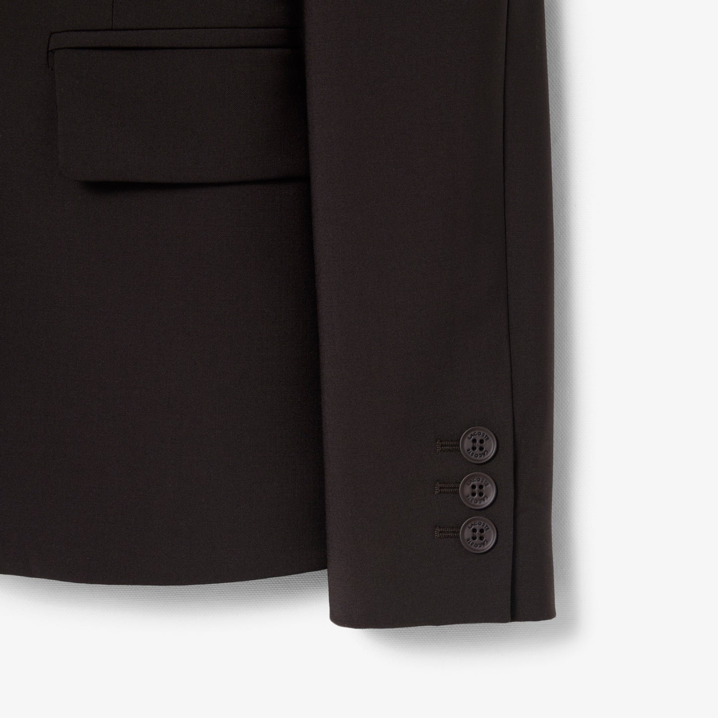 Blazer Con Logo Bordado Al Cuerpo